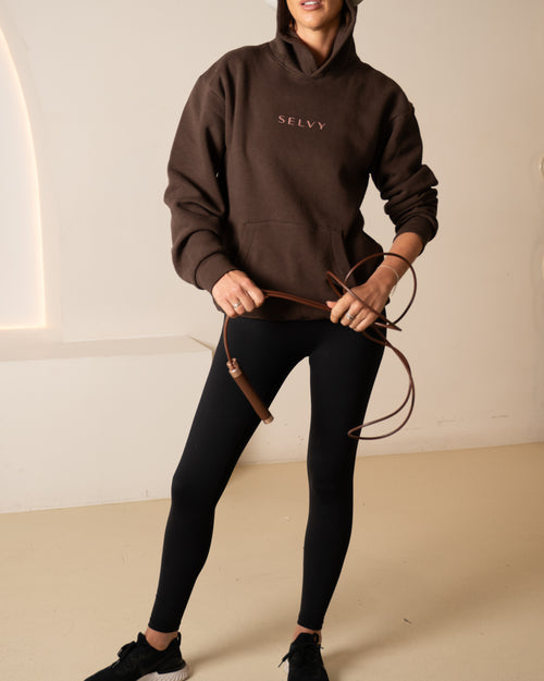 Selvy Hoodie Brown