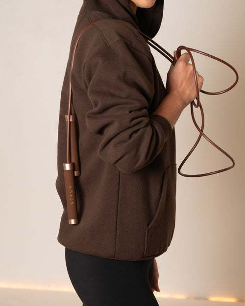 Selvy Hoodie Brown